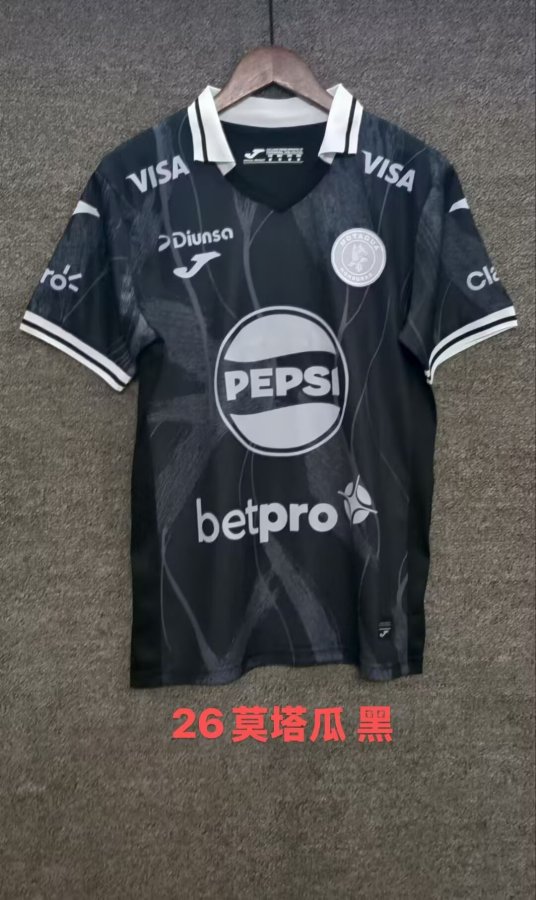 Motagua Home  fans   1:1 Quality Soccer Jersey  25-26
