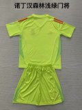Nottingham Forest goalkeeper kids 1:1 Quality Soccer Jersey  24-25