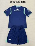 Puebla away fans 1:1 Quality Soccer Jersey   have kids  (16-2XL)   24-25