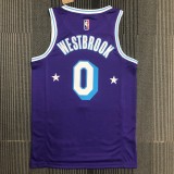 Los Angeles Lakers City Edition 75 Year  Prople #0 WESTBROOK 1:1 Quality NBA Season Jerseys 2022