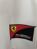 F1 Ferrari white Short Sleeve Racing Suit 2026