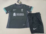 Liverpool away Kids 1:1 Quality Soccer Jersey   24-25