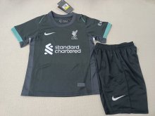 Liverpool away Kids 1:1 Quality Soccer Jersey   24-25