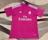 Retro Real  Madrid   Away  Fans  1:1 Quality Soccer Jersey   14-15