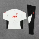 Liverpool Training  Tracksuit  White Player (Kids And Man )  1:1  25-26