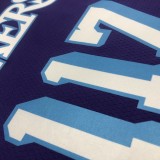 Los Angeles Lakers 75 Year Pruple #117 MASTER CHIEF 1:1 Quality NBA Season Jerseys
