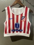 Atletico Madrid  Home  Women Vest   Fans  1:1 Quality Soccer Jersey 25-26