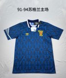 Retro Scotland home 1:1 Quality Soccer Jersey  1991-1993