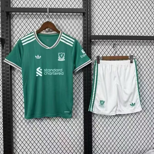 Liverpool Third Away With Pants Sets Fans 1:1 Quality Soccer Jersey   25-26