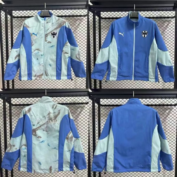 Monterrey Windbreaker  Two-sided 1:1 Quality Soccer Jersey  25-26