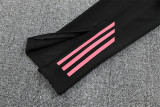 Real Madrid Training  Tracksuit Pink Black  (Kids And Man )  1:1  25-26