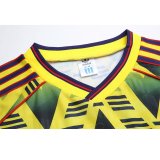 Retro Arsenal long Away 1:1 Quality Soccer Jersey  1991-1993