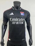 Olympique Lyonnais（OL）away  player 1:1 Quality Soccer Jersey   24-25