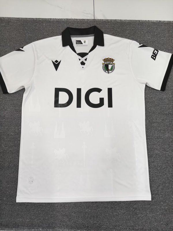 Burgos CF home Fans  1:1 Quality Soccer Jersey  25-26
