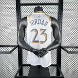 Chicago Bulls White City Edition #23 JORDAN 1:1 Quality NBA  Season Jerseys 2025