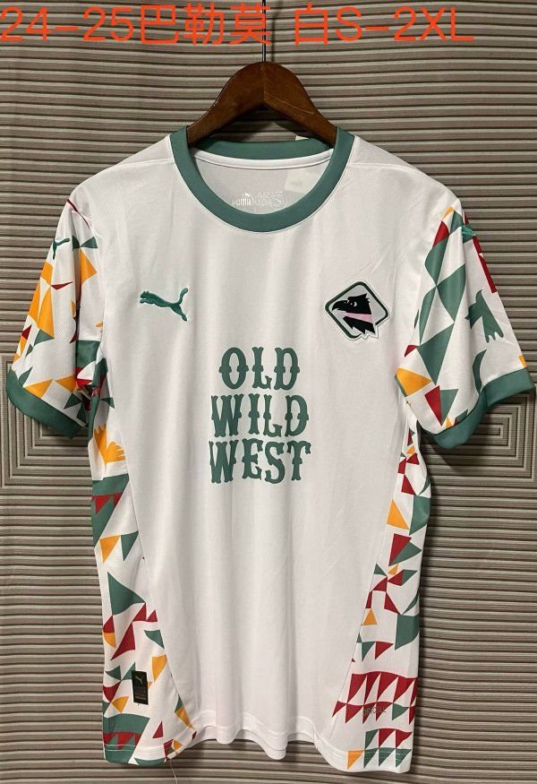 Palermo away fans 1:1 Quality Soccer Jersey   24-25