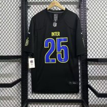 MLB Inter #25  Black Baseball  Jerseys  2025 25-26