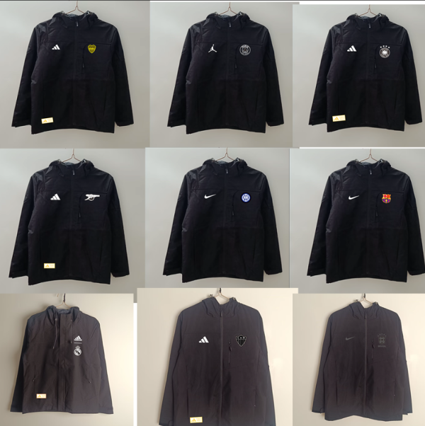 barcelona  Real Madrid  AC  Arsenal  INTER  BOCA PSG  Brazil Germany  japan Interchange  Liverpool Jacket 1:1 25-26