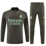 Real Madrid  Player Training  Tracksuit khaki (Kids And Man )  1:1  25-26