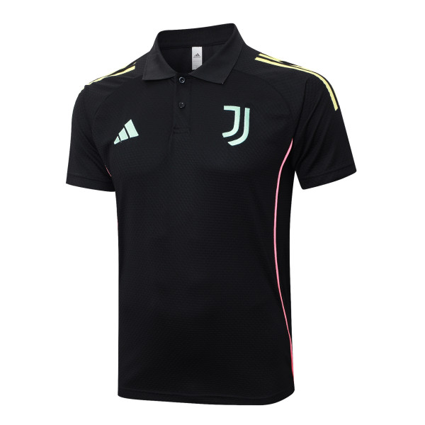 Juventus  Polo Fans  Black 1:1 Quality Soccer Jersey  25-26