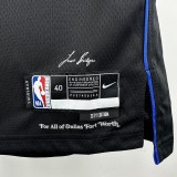 Mavericks  City Edition #00 CHRISTE black NBA Jerseys  2024