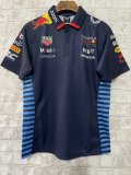 Red Bull Royal Blue Round Collar Formula One Racing 2024