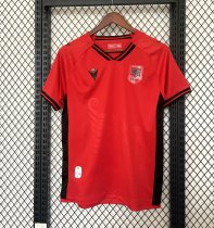 Albania home Fans   1:1 Quality Soccer Jersey  25-26