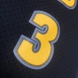 Denver Nuggets Retro Dark Blue #3 IVERSON 1:1 Quality NBA  Season Jerseys 2006-2007