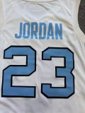 NORTH CAROLINA White #23  JORDAN 1:1 Quality NBA Jerseys