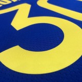 Golden State Warriors Blue V-Neck  #30 CURRY 1:1 Quality NBA Season Jerseys 2020