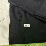 Bayern Munich  Windbreaker  Interchange Jacket Black  White 1:1 Quality Soccer Jersey  25-26