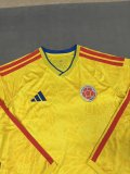 Colombia Home Long  Fans 1:1 Quality Soccer Jersey 26-27（2026）