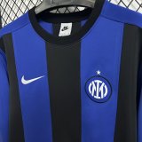inter Hoodie Blue Black  Jacket  Tracksuit  1:1 Quality Soccer Jersey  25-26