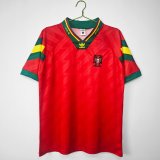 Retro Portugal Home fans  1:1 Quality Soccer Jersey  1992-1994