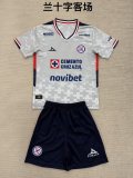 Cruz Azul Away Kids   1:1 Quality Soccer Jersey 25-26