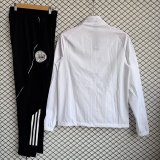 Ajax  Windbreaker Sets With pants  White 1:1 Quality Soccer Jersey  25-26