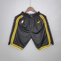 Retro Los Angeles Lakers Black 1:1 Quality NBA Pants