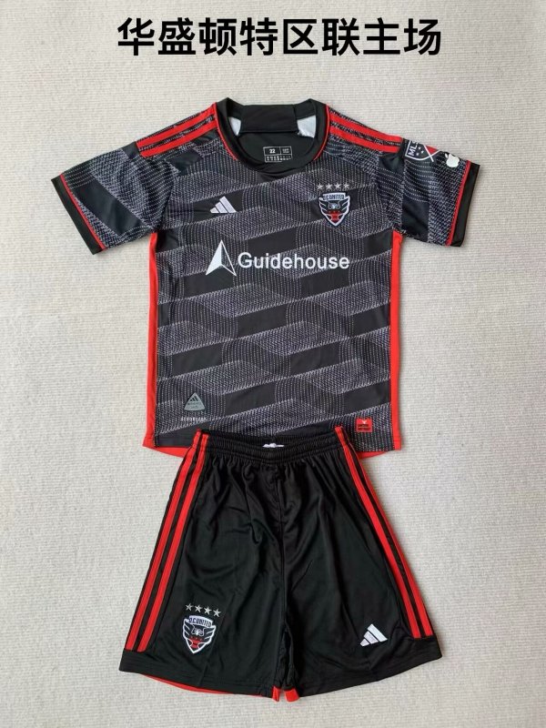 Washington   Special Edition  home  kids 1:1 Quality Soccer Jersey  24-25