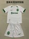 Sporting Lisbon away  kids  1:1 Quality Soccer Jersey   24-25