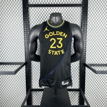 Golden State Warriors BLACK JORDAN #23 GREEN 1:1 Quality NBA Season Jerseys 2025