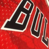 Chicago Bulls CO-branded Ape head Red #93 BAPE 1:1 Quality NBA  Season Jerseys