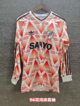 Retro River Plate Long Sleeve 1:1 Quality Soccer Jersey  1994