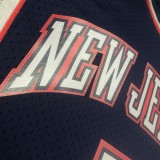 Brooklyn Nets Blue #5 KIDD 1:1 Quality NBA  Season Jerseys 2006-2007