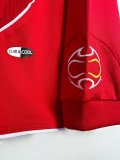Retro Liverpool Home Long Sleeve UEFA Champions 1:1 Quality Soccer Jersey   2006-2008