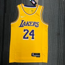 Los Angeles Lakers 75 Year  White Kobe #24 BRYANT 1:1 Quality NBA Season Jerseys 2022