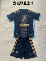 Philadelphia Union  home  kids   1:1 Quality Soccer Jersey  24-25