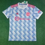Retro Manchester United  away  Fans 1:1 Quality Soccer Jersey  2021-2022