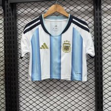 Argentina Home Women Cheerleading Team  Fans 1:1 Quality Soccer Jersey 26-27（2026）