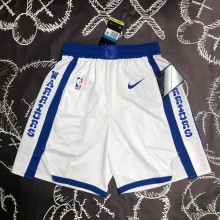 Golden State Warriors  Retro White 1:1 Quality NBA Pants