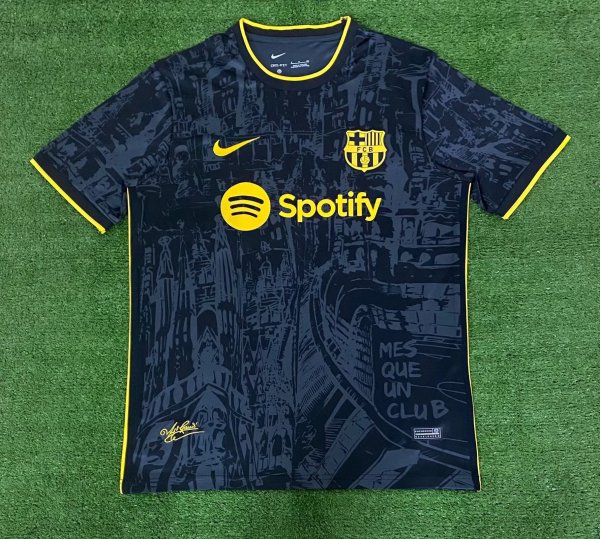 Barcelona  Gold Label Commemoration Special Edition fans 1:1 Quality Soccer Jersey  25-26